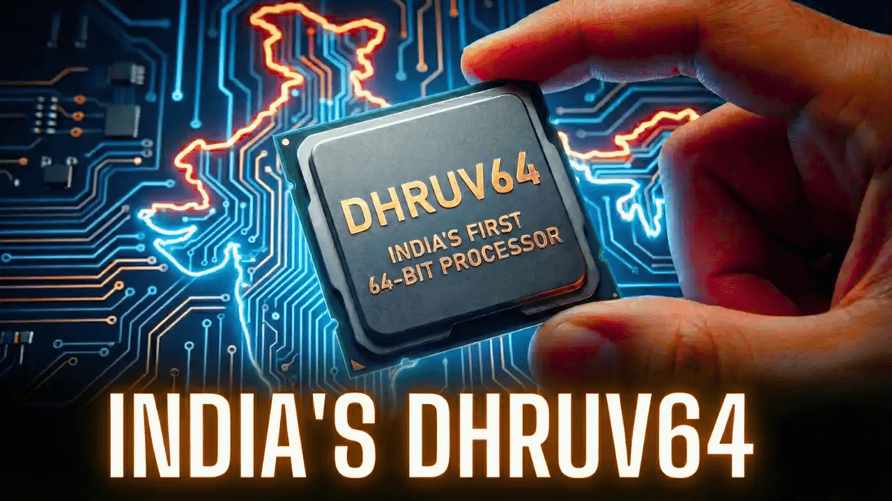 DHRUV-64: India's First Indigenous Microprocessor – Current Affairs 2025 | UPSC & Competitive Exam News