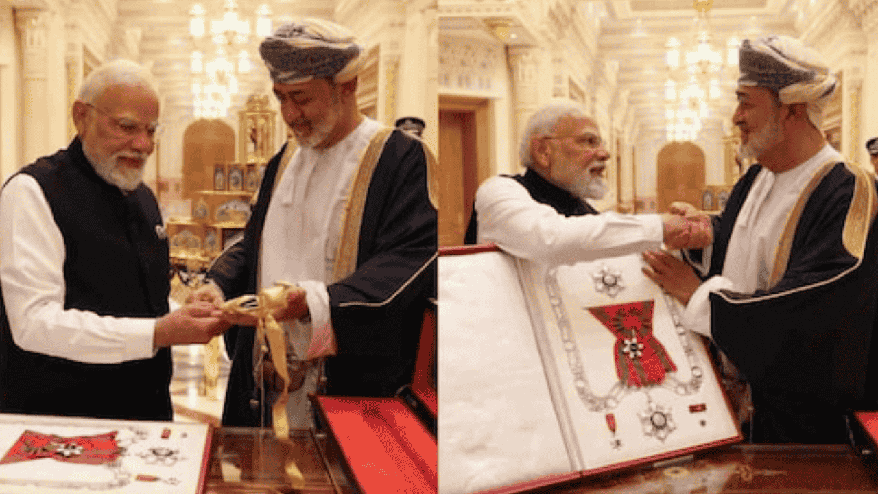 प्रधानमंत्री मोदी को ओमान का सर्वोच्च नागरिक सम्मान ‘ऑर्डर ऑफ ओमान’ प्राप्त – करंट अफेयर्स 19 दिसंबर 2025