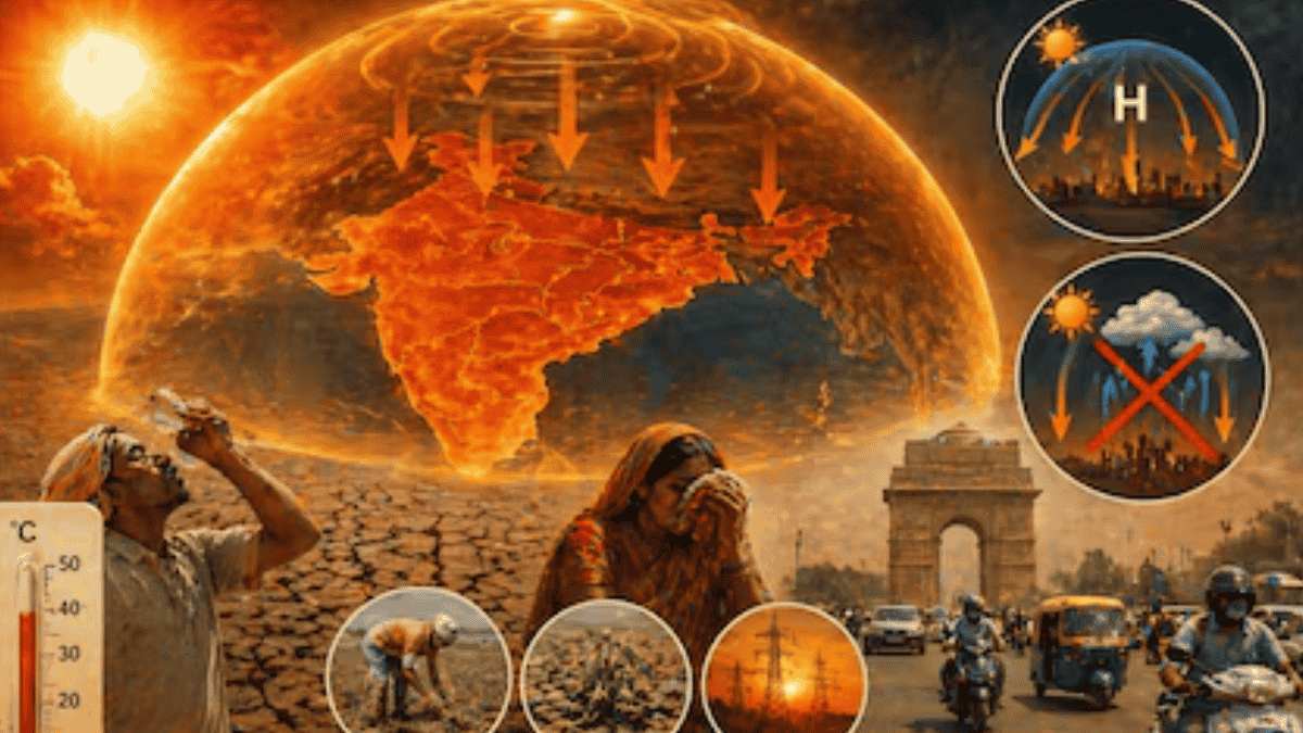 UPSC Current Affairs April 25, 2026: The Outbreak of 'Heat Dome' in India - A Geographical and Socio-Economic Analysis | Atharva Examwise Daily GK Update