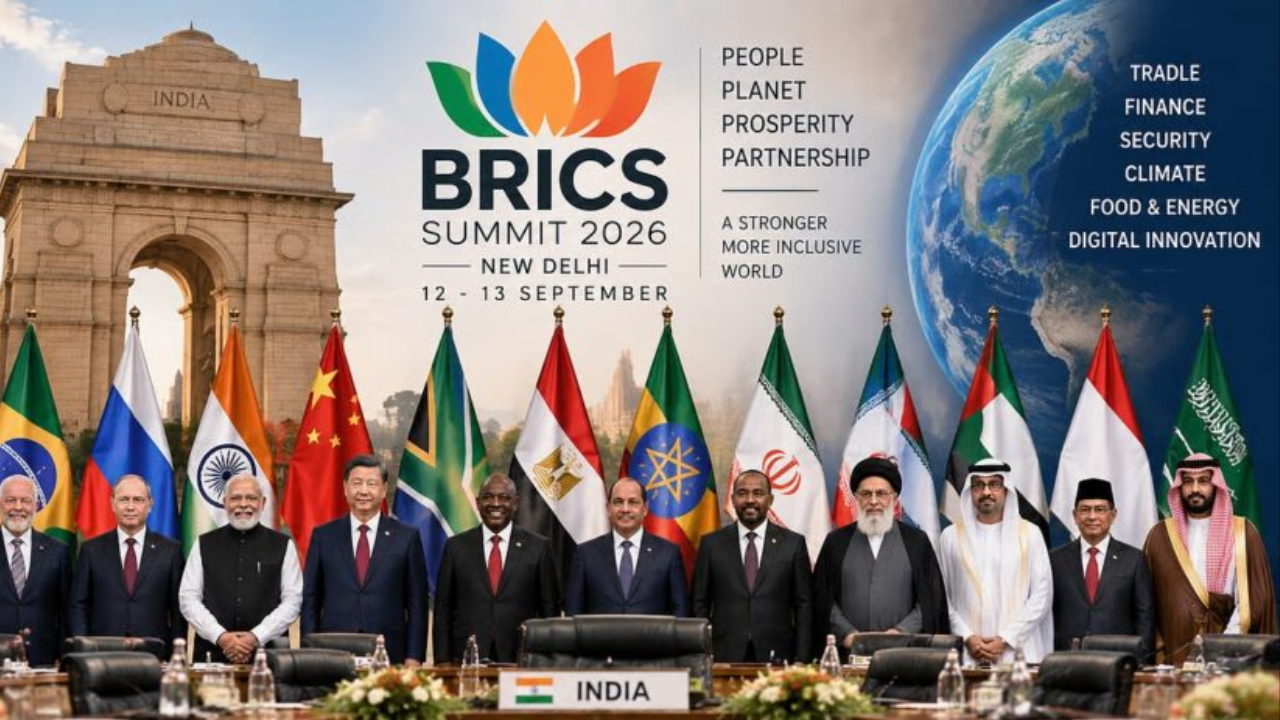 UPSC Current Affairs: India Leads 18th BRICS Summit 2026 in New Delhi | Daily GK Update